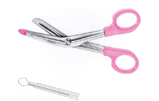 Універсальні ножиці рожеві 145 мм